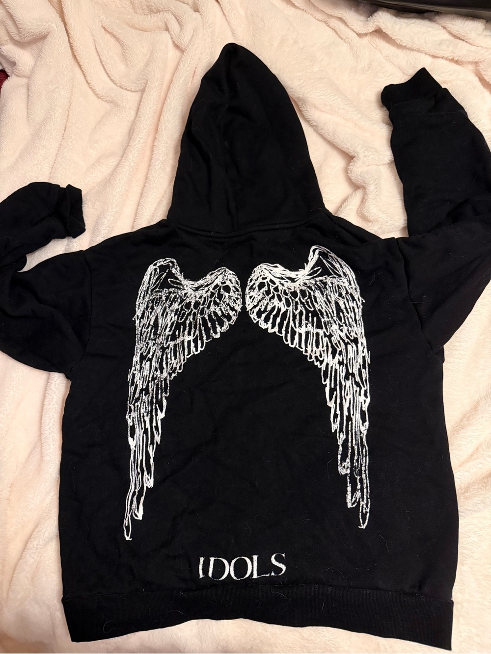 OFFICIAL YUNGBLUD Black Logo Hoodie - Pullover Sweatshirt (Barely Worn)